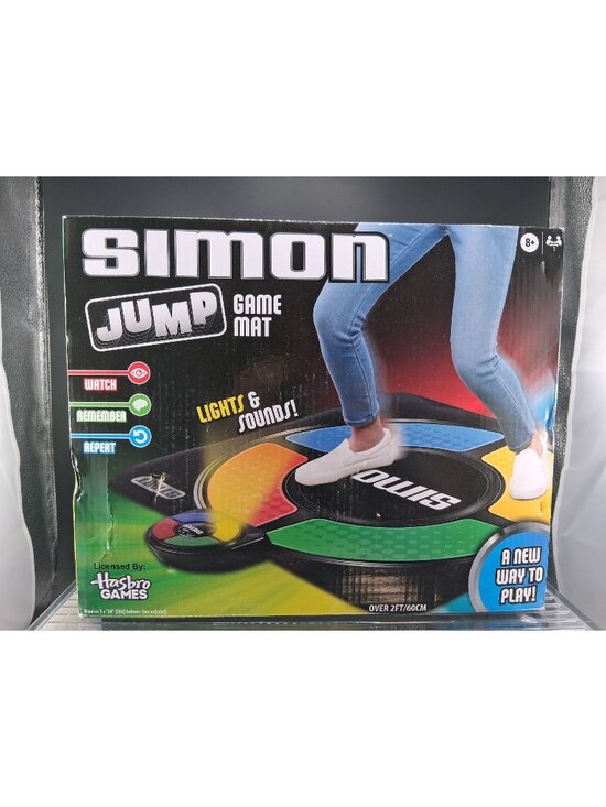 Hasbro Other - Simon Jump Game Mat Interactive Light & Sound Memory Activity